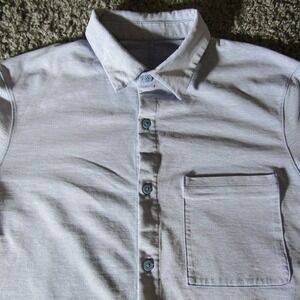 Lululemon Shirt Mens XL Commission Office Breathable Outdoor Designer Casual